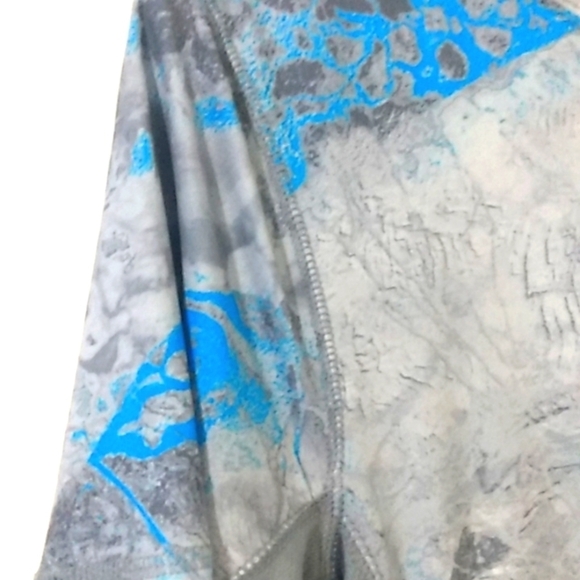 REALTREE ASPECT FISHING GRAY CREW NECK SHORT SLEEVE PERFORMANCE TEE SIZE S NWT - Picture 2 of 6